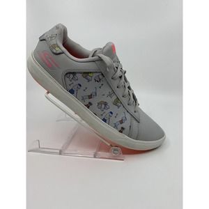 Skechers Women's Go Golf Drive 4 Dogs At Play Golf Shoes - Gray/Pink Size 11